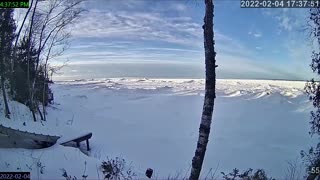 2022 02 06 lake huron time lapse