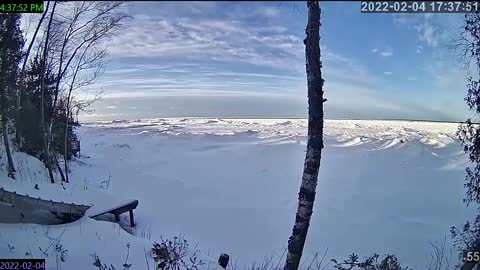 2022 02 06 lake huron time lapse