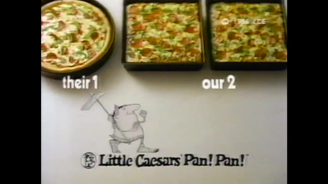 October 20, 1988 - Kittle's Furniture & Little Caesars' Pan Pan Pizza