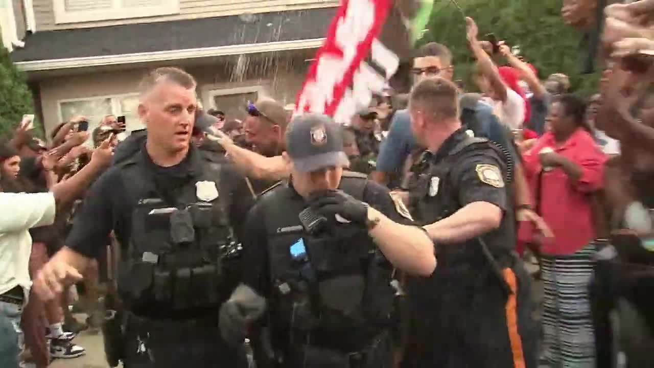 Man caught on video during racist rant in New Jersey taken into police custody