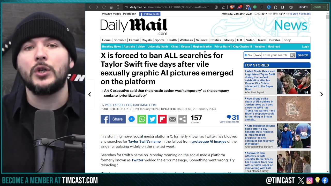 Taylor Swift PSYOP Theory GOES WILD After KC Chiefs Head To SUPER BOWL. Media Says OBAMA SWIFT 2024