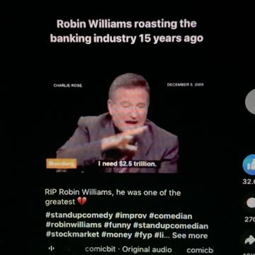 Robin Williams on Charlie Rose saying megalomania is the most dangerous addiction on earth