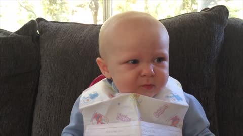 Babies Eating Lemon for the First time