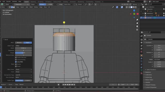 Blender Modelado_Lego 02