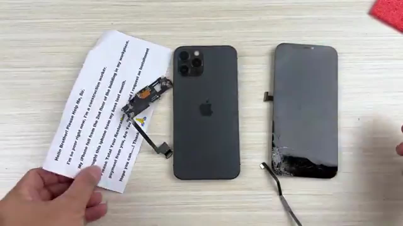 Iphone 15 pro max restoration video