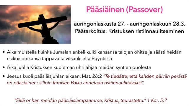 Herran juhlat: pääsiäinen (Pesach)