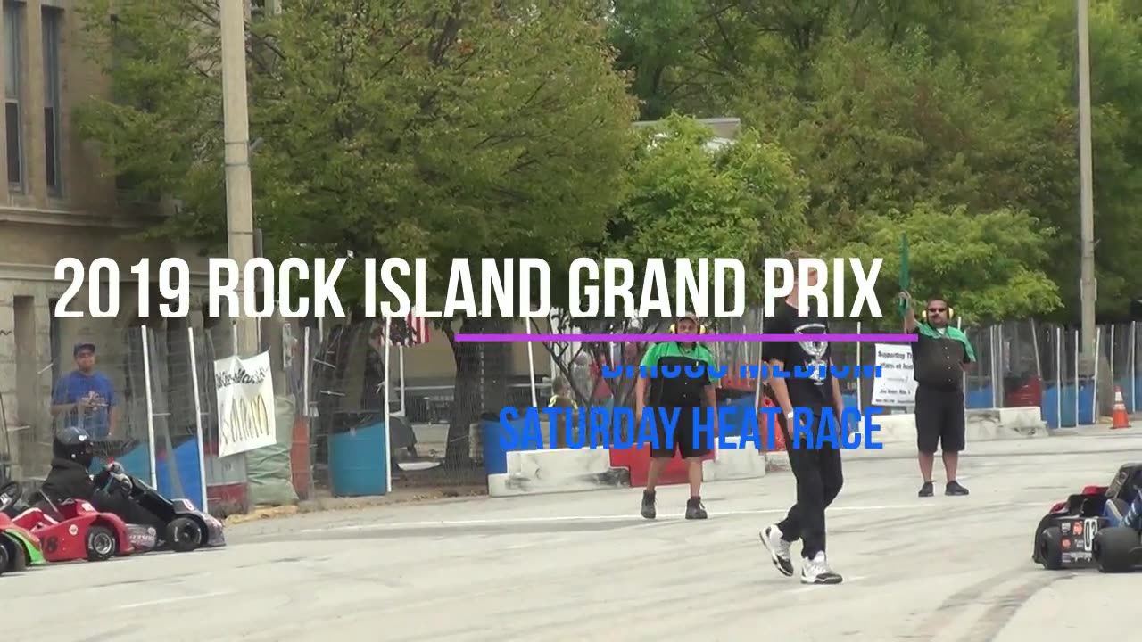 2019 Rock Island Grand Prix - Briggs 206 Medium Kart Heat Race