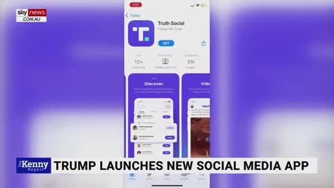 President Trump's "Truth Social" downloads hit no.1 in App store.