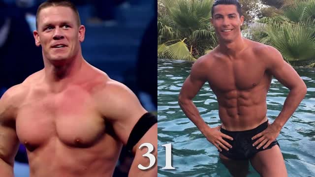 John Cena VS Cristiano Ronaldo. Transformation. Who is better?