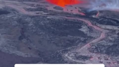 Mauna Loa, the world's largest active volcano, erupts in Hawaii