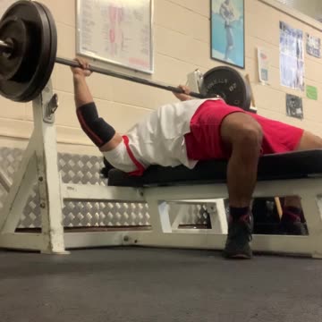 Bench Press 120kg at 95% (1x1)
