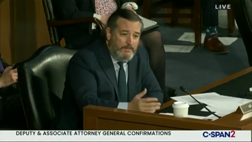 Sen. Cruz Delivers EPIC Takedown of Far-Left Biden DOJ Nominee