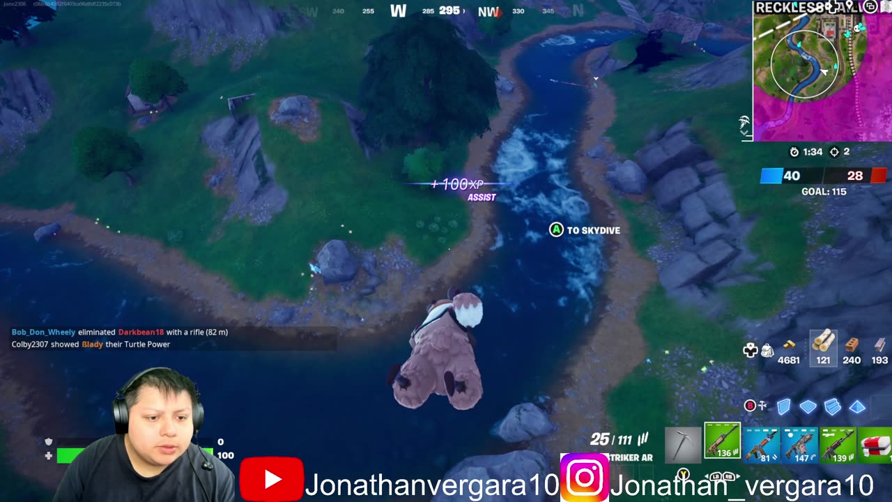 fortnite gameplay commentary