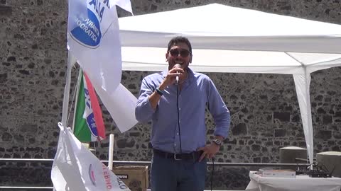 Intervento di Fabiuccio Maggiore all'evento di Catania del 5 Giugno 2022