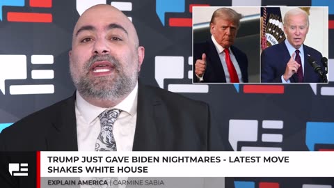 Trump Just Gave Biden Nightmares - Latest Move Shakes White House