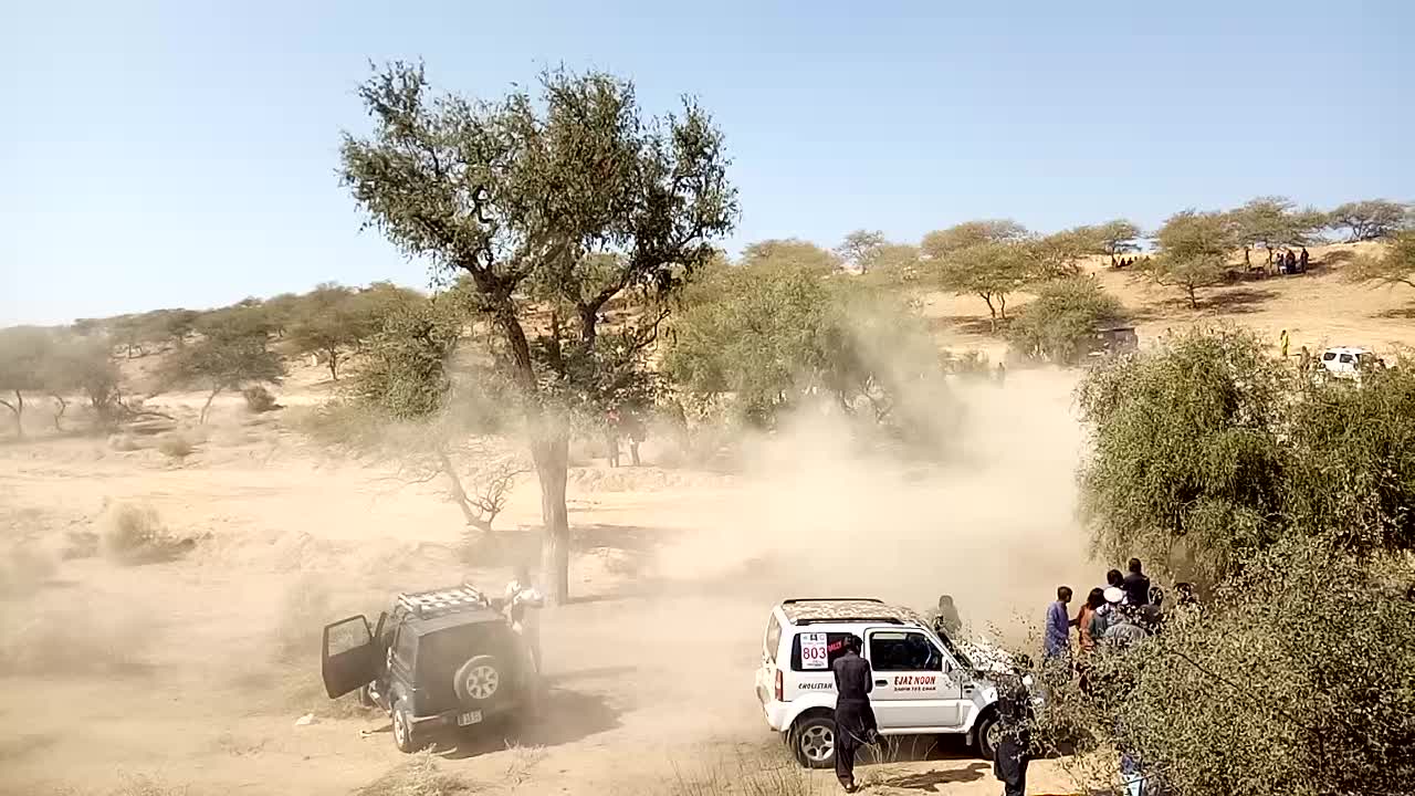 Thar Desert Jeep Racing