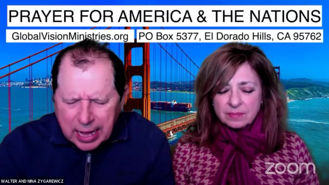 Prayer for America and the Nations with Walter and Nina Zygarewicz