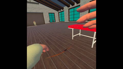 Physics based sword fighting training game in VR - Chaotic Dojo - sword and bow