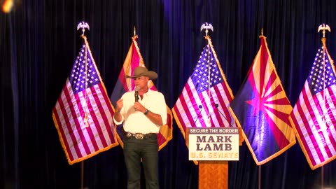 VD2-4 Sheriff Mark Lamb Candidate for the Arizona US Senate. Republican Party.