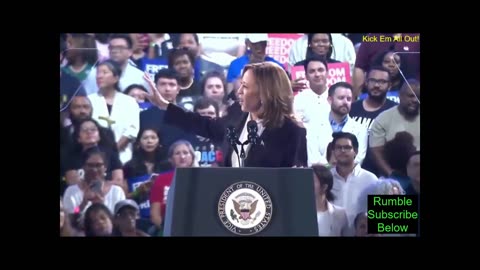 Kamala's Houston Rally Gets Out of Control - Boos and Jeers!