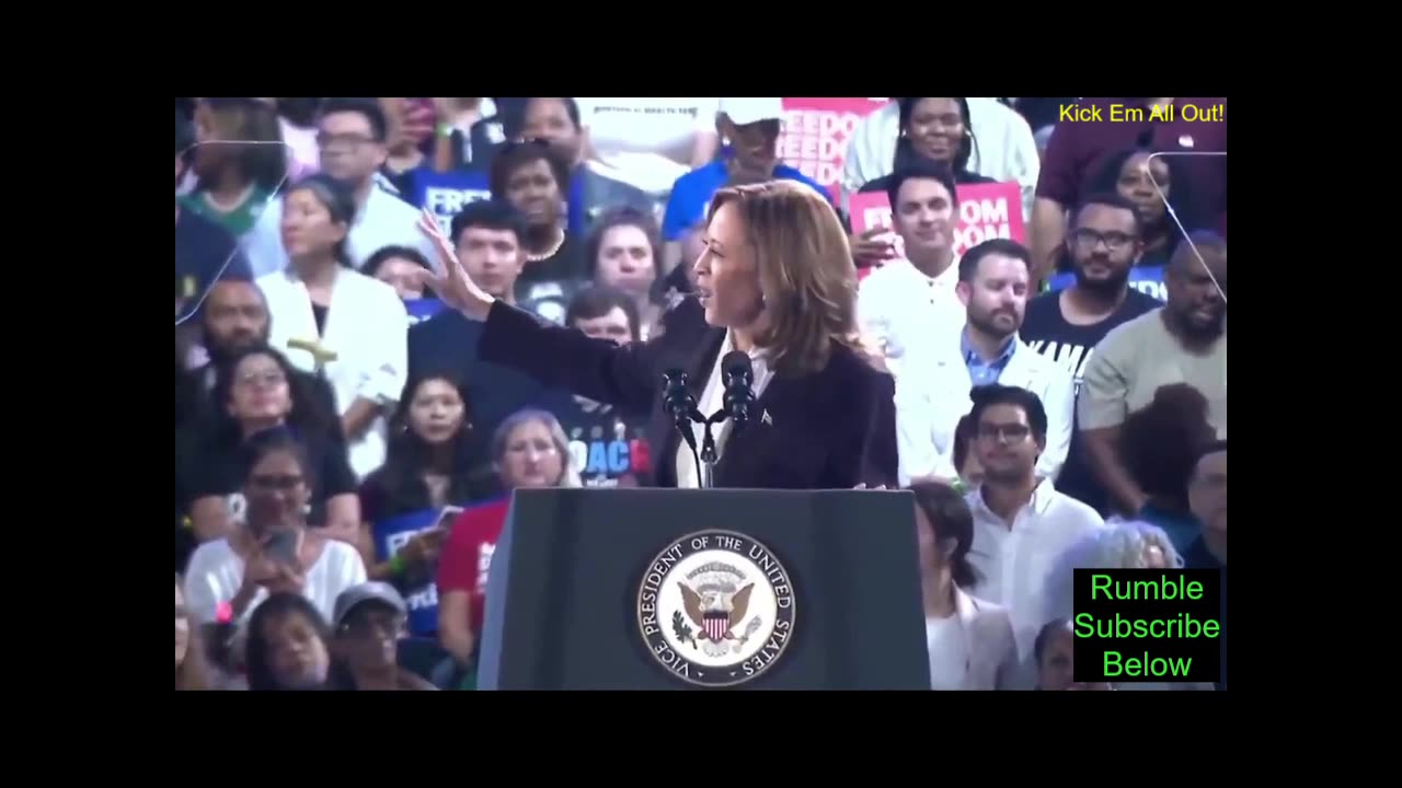 Kamala's Houston Rally Gets Out of Control - Boos and Jeers!