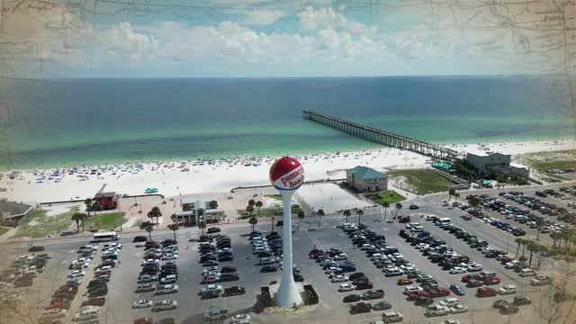 Travel Pensacola Beach on a summer day