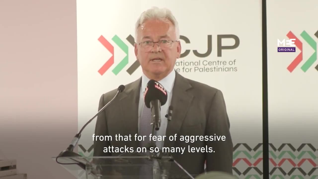 Sir Alan Duncan tells Israel to “Get out of Palestine, it's not your country”