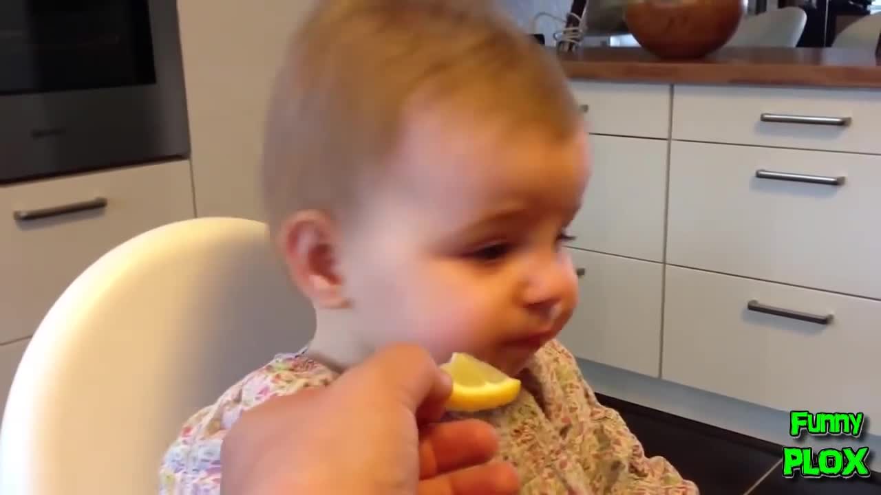 Babies Try Lemons For The First Time part2