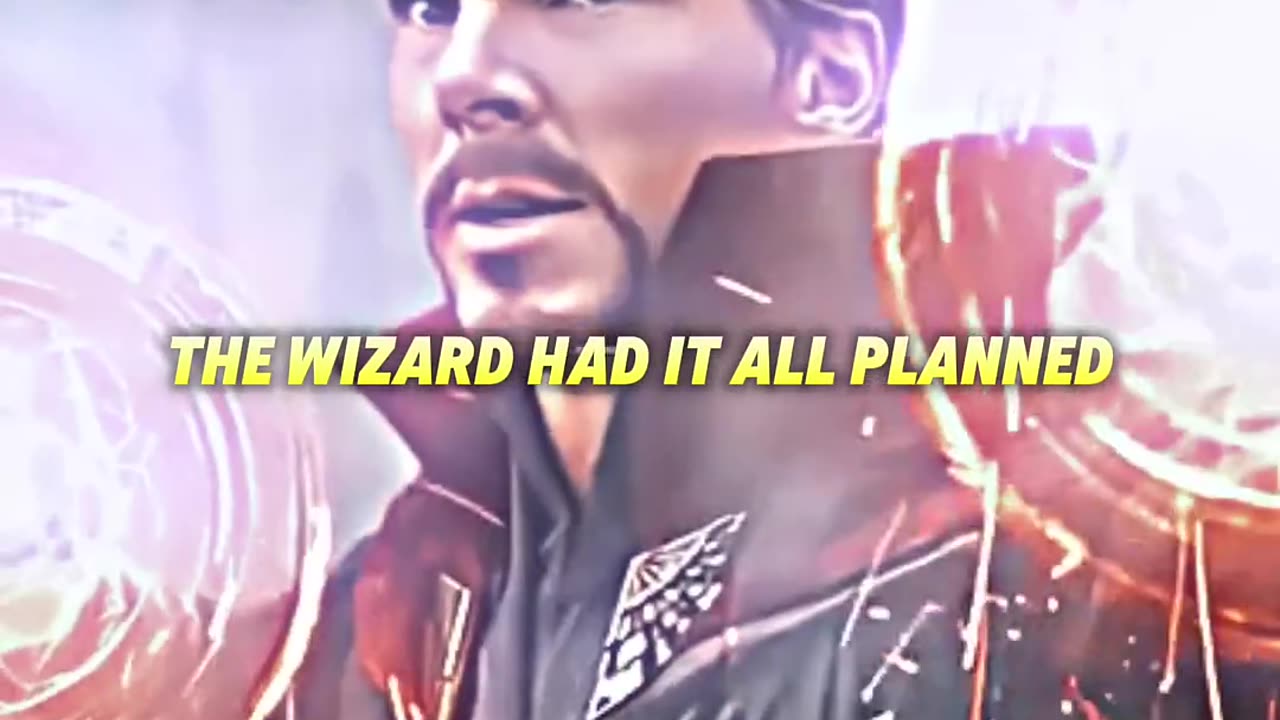 Dr strange outsmarts Thanos l #shorts