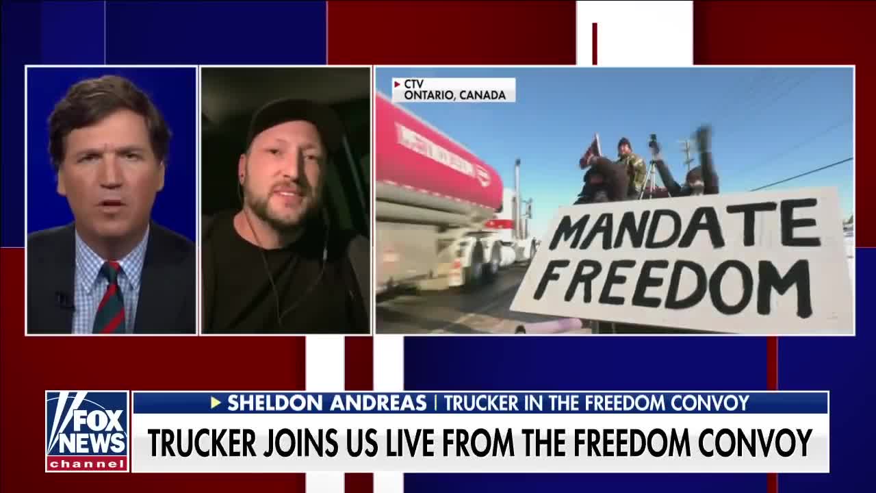 Canadian trucker calls out 'stifling of freedom' in Canada