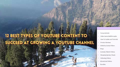 12 Best Types of YouTube Content To Succeed at Growing a YouTube Channel