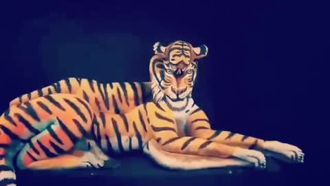 Turning a man into a tiger