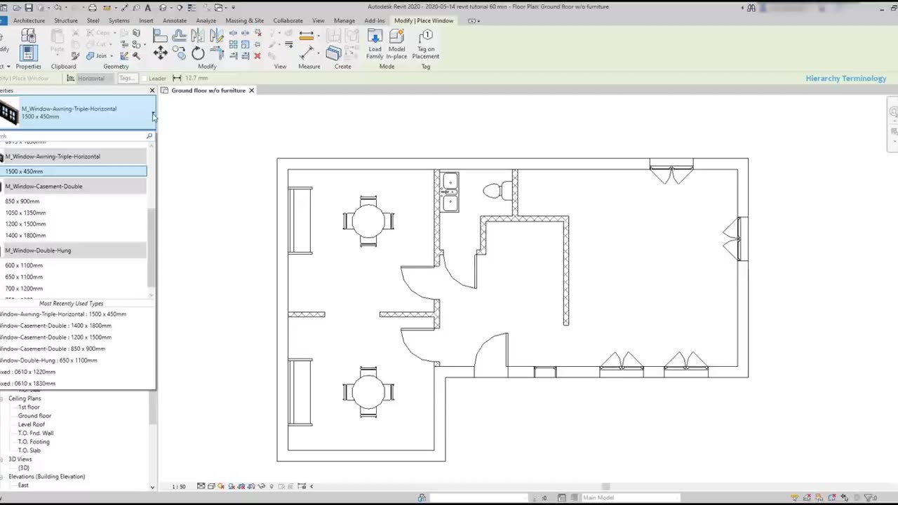 Revit - Complete tutorial for Beginners - Vol.1 Revit Architecture Essentials