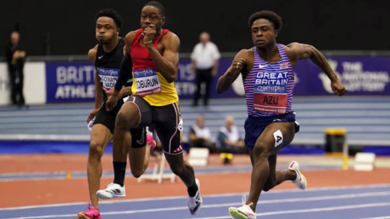 Welsh Sprinter Azu Breaks 10-Second Barrier.