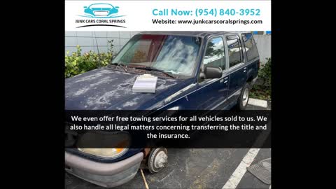 Junk Cars Coral Springs