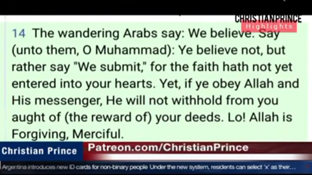 Is There any Proof that Mohammad is a Prophet of God Christian Prince