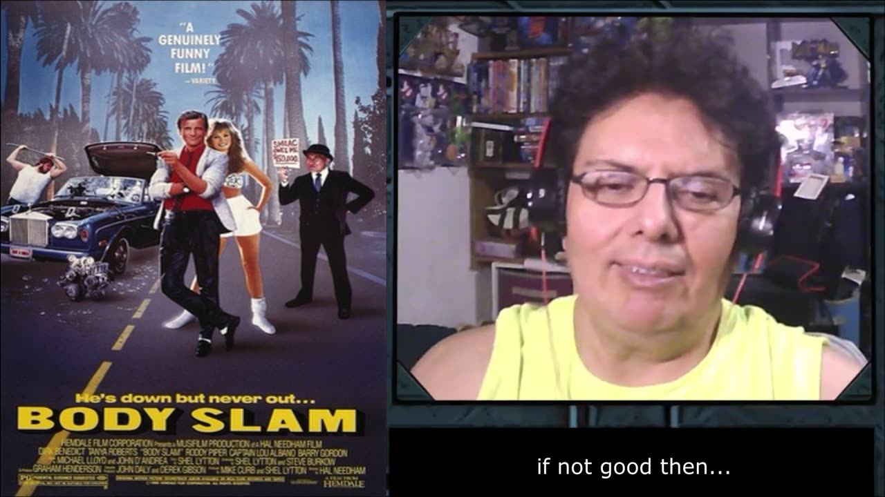 Vintage Monday Body Slam (1986) Original trailer REACTION/REACCION