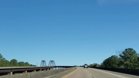 Mobile River bridge