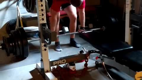 Deadlift 455 after 16 days of vacation