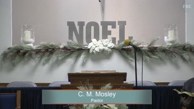 Pastor C. M. Mosley, Series: Great Questions From The Bible, Is Not This The Carpenter's Son