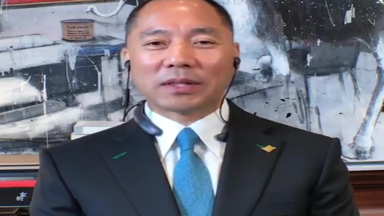 20170517文贵先生直播：重大好消息，久别胜新婚，今天系緑领带领！ #2017年5月16日 下午2点钟， #七嫂 和 #郭美 来到美国！