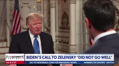 Pres. Trump on the Biden/Zelensky Transcript of Their Phone Call