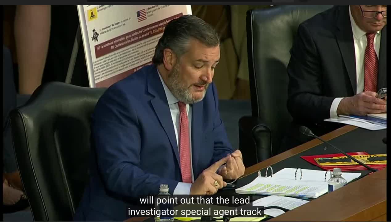 Cruz DEMOLISHES FBI For Refusing To Reprimand Special Agents Involved In The Whitmer Kidnapping Case