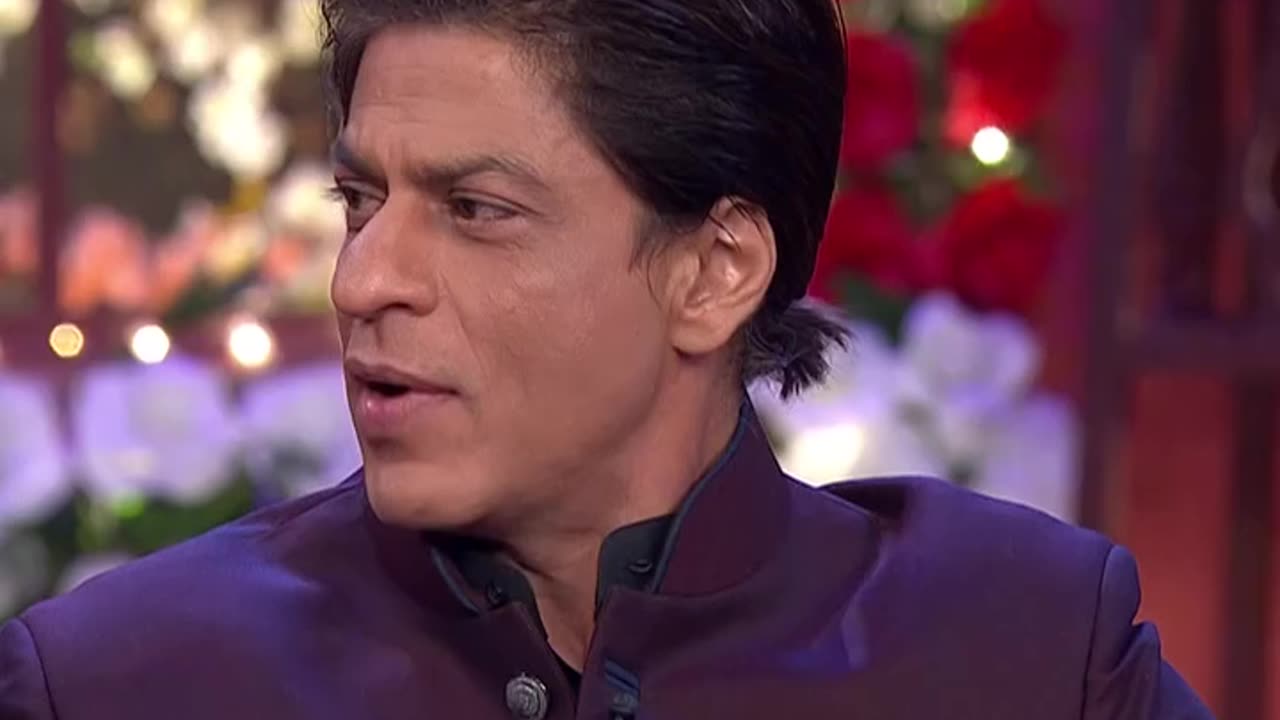 Shahrukh khan got angry