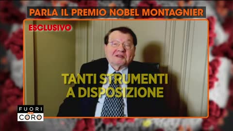 FUORI DAL CORO 07.09.21 - Parla il premio Nobel Montagnier