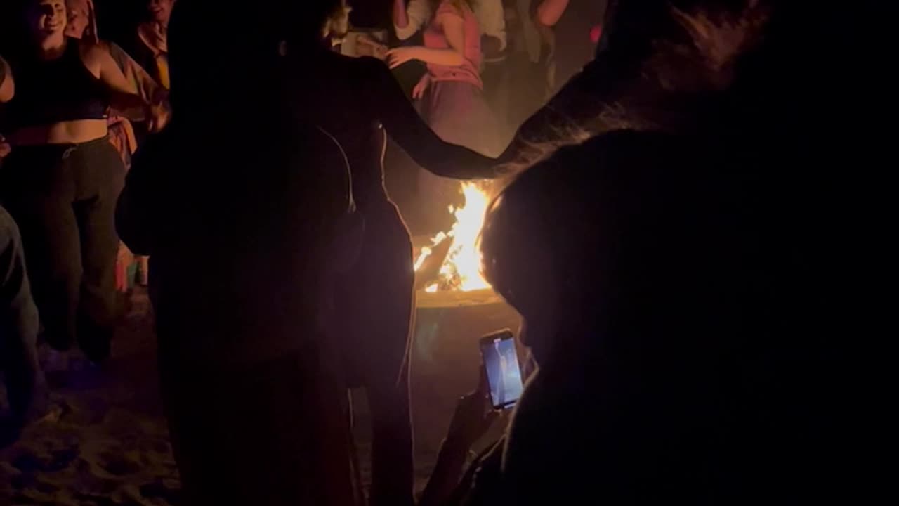 Laguna Beach Full Moon Drum Circle Sept. 17 2024