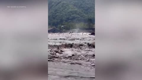 Dozens rescued from roof of Tennessee hospital due to floodwaters from Hurricane Helene