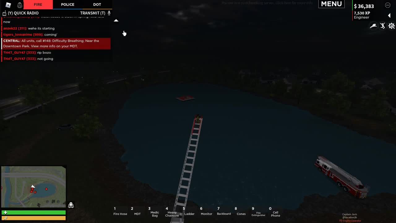 4th of July firework show in Roblox 2022