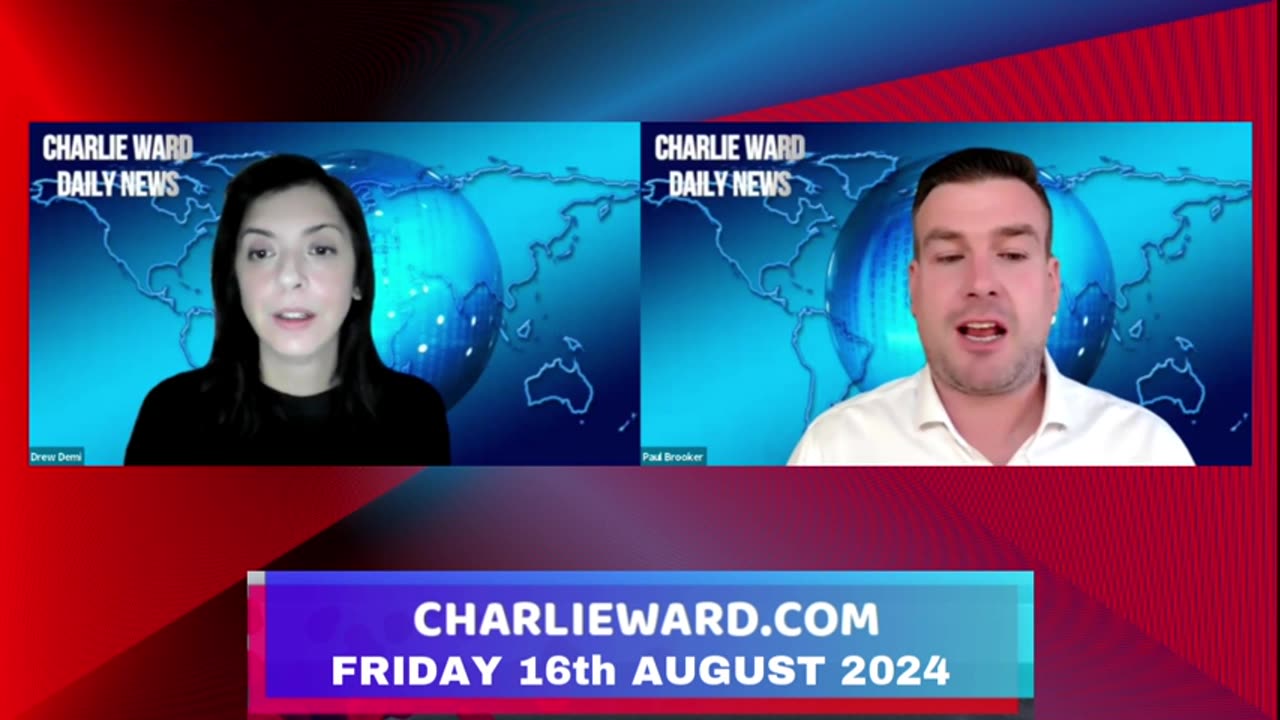 CHARLIE WARD DAILY NEWS WITH PAUL BROOKER & DREW DEMI - FRIDAY 16TH AUGUST 2024