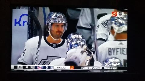 LAK - CBJ - Kings Win in OT 4-3